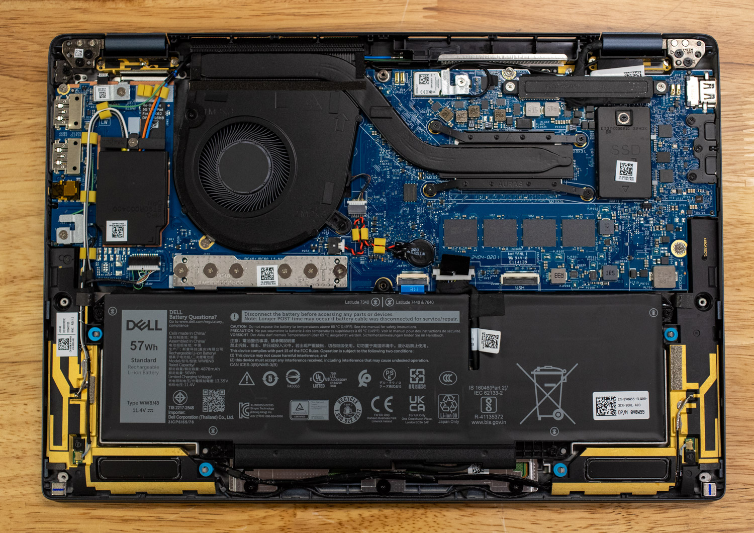 Dell Latitude 7450 Ultralight Upgradeability