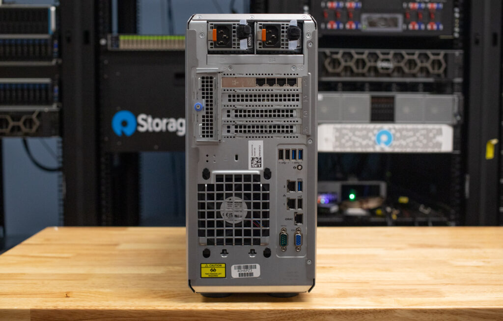 Dell PowerEdge T360 rear