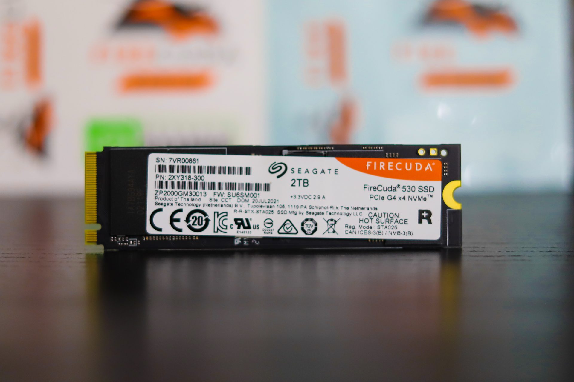 Seagate FireCuda 530 SSD back