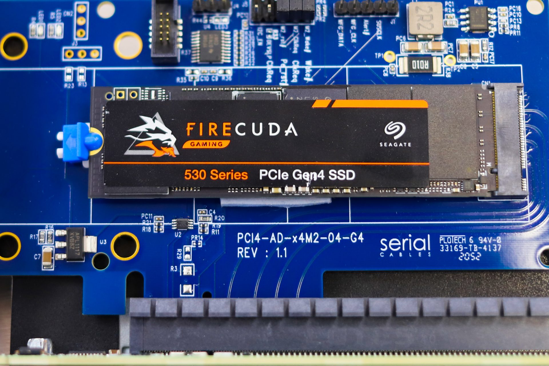 Seagate FireCuda 530 SSD in server